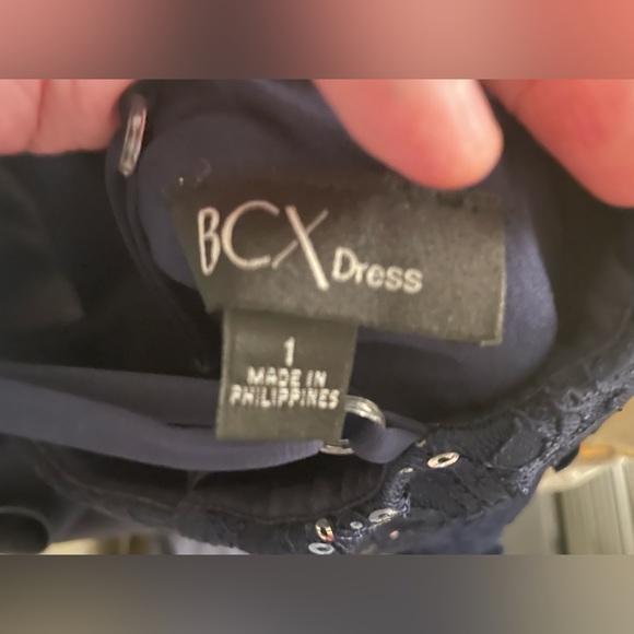 Stunning Navy Sequin Semi Formal or Bridesmaid's Dress 🥂 - Picture 7 of 10